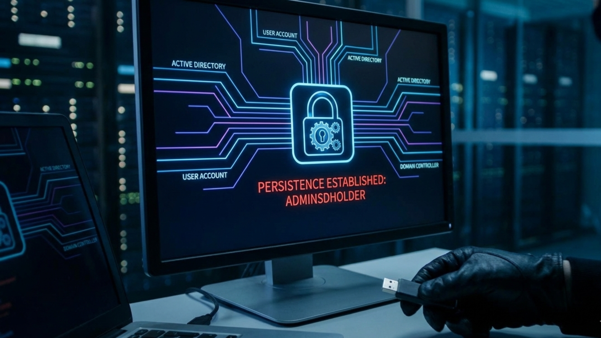 AdminSDHolder Persistence and ACL Abuse — Maintaining backdoor access to privileged AD groups